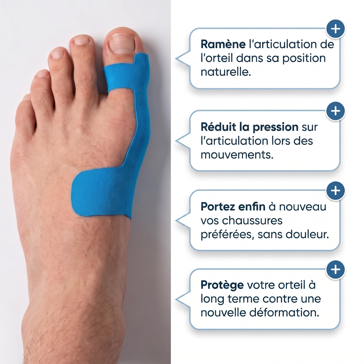 MOVITAPE™ — Bandes oignon du pied